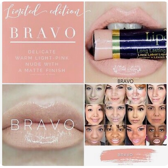 LipSense in shades: Pink Champagne, Dawn Rising, and Bravo 👄 - Picture 6 of 7